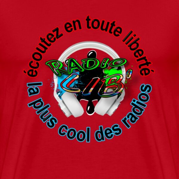 T-shirt logo Radio Lib' – Image 26