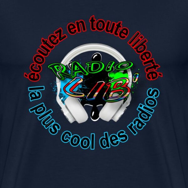 T-shirt logo Radio Lib' – Image 30