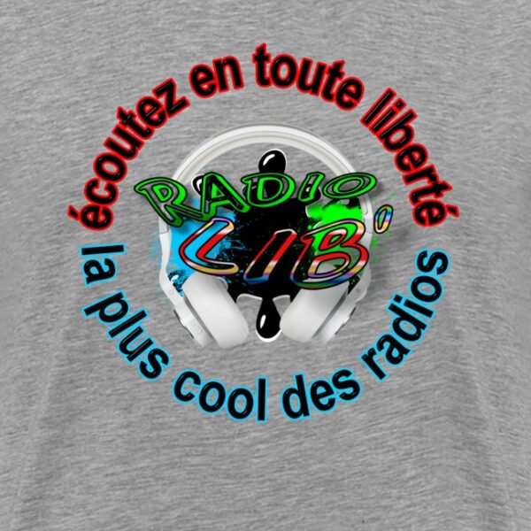 T-shirt logo Radio Lib' – Image 46