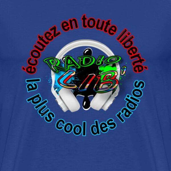 T-shirt logo Radio Lib' – Image 50
