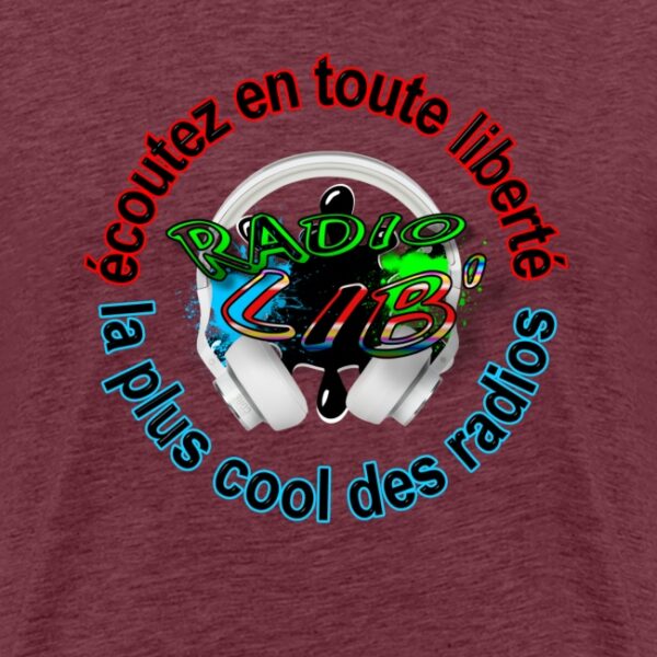 T-shirt logo Radio Lib' – Image 7