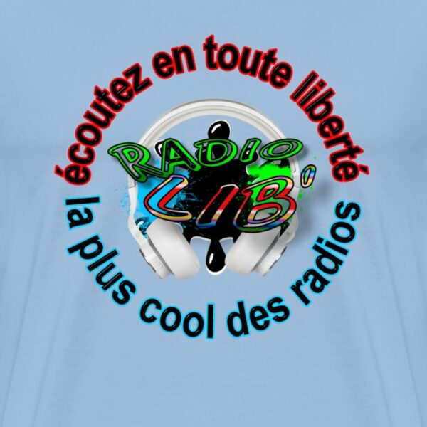 T-shirt logo Radio Lib' – Image 54