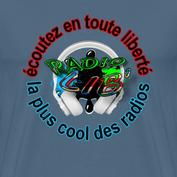 T-shirt logo Radio Lib' – Image 62