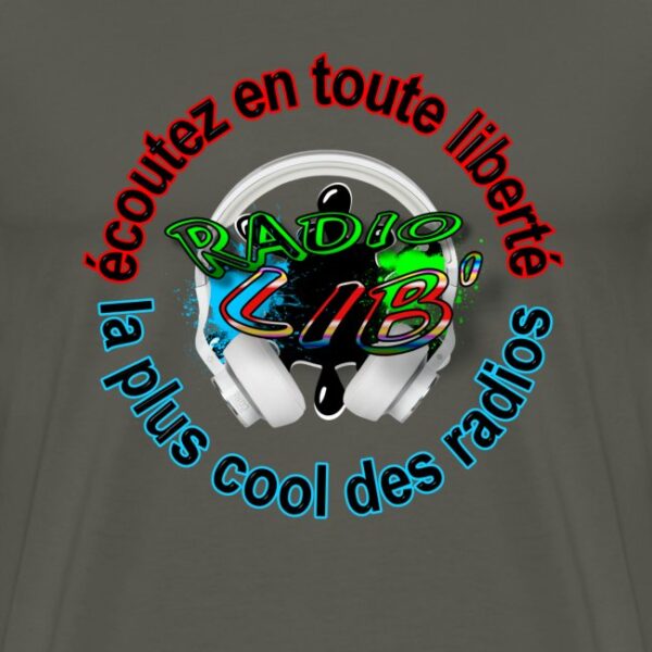 T-shirt logo Radio Lib' – Image 66