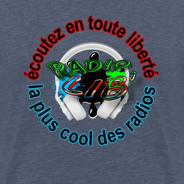 T-shirt logo Radio Lib' – Image 11